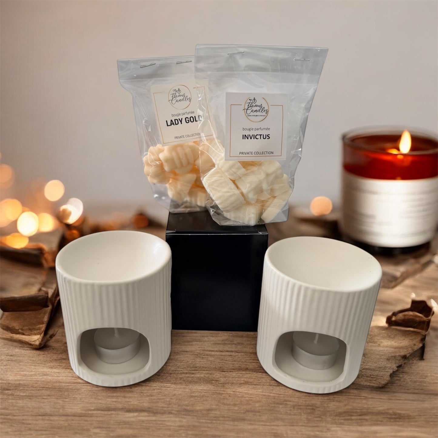 Lot 8 fondants parfumés