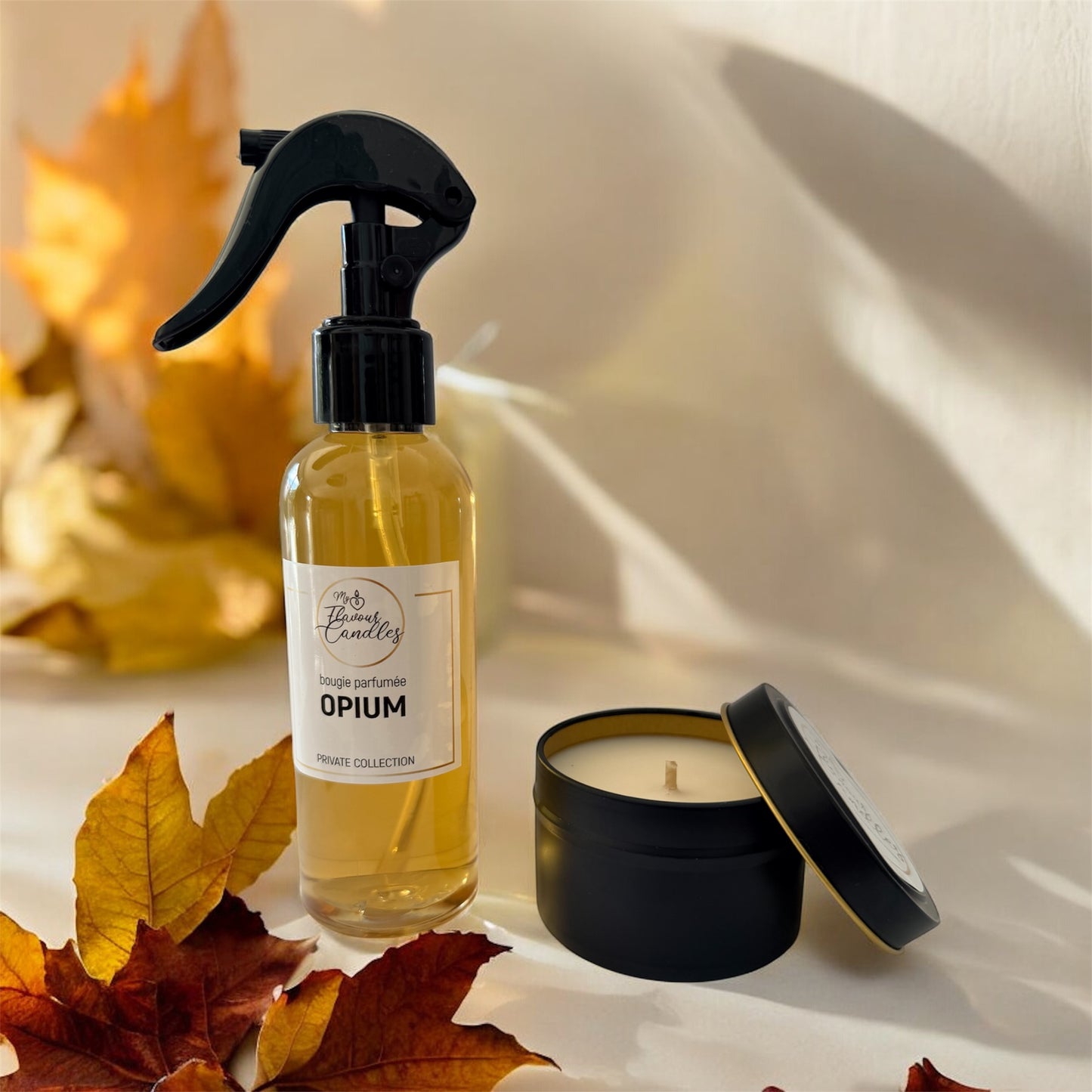 Coffret parfum d'ambiance + bougie